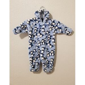 Polartec Sleepsack Baby Boy 3-6 mo Snowsuit with hoodie